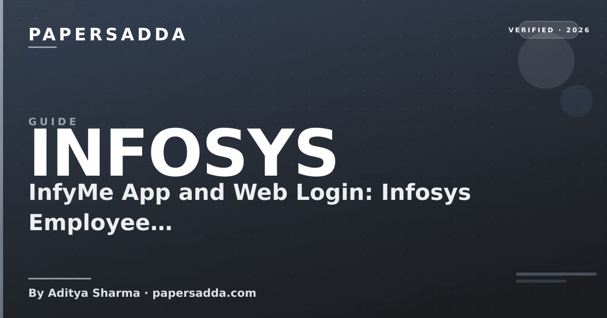 InfyMe login guide: the verified Infosys web address, the Infy Me app and safety checks