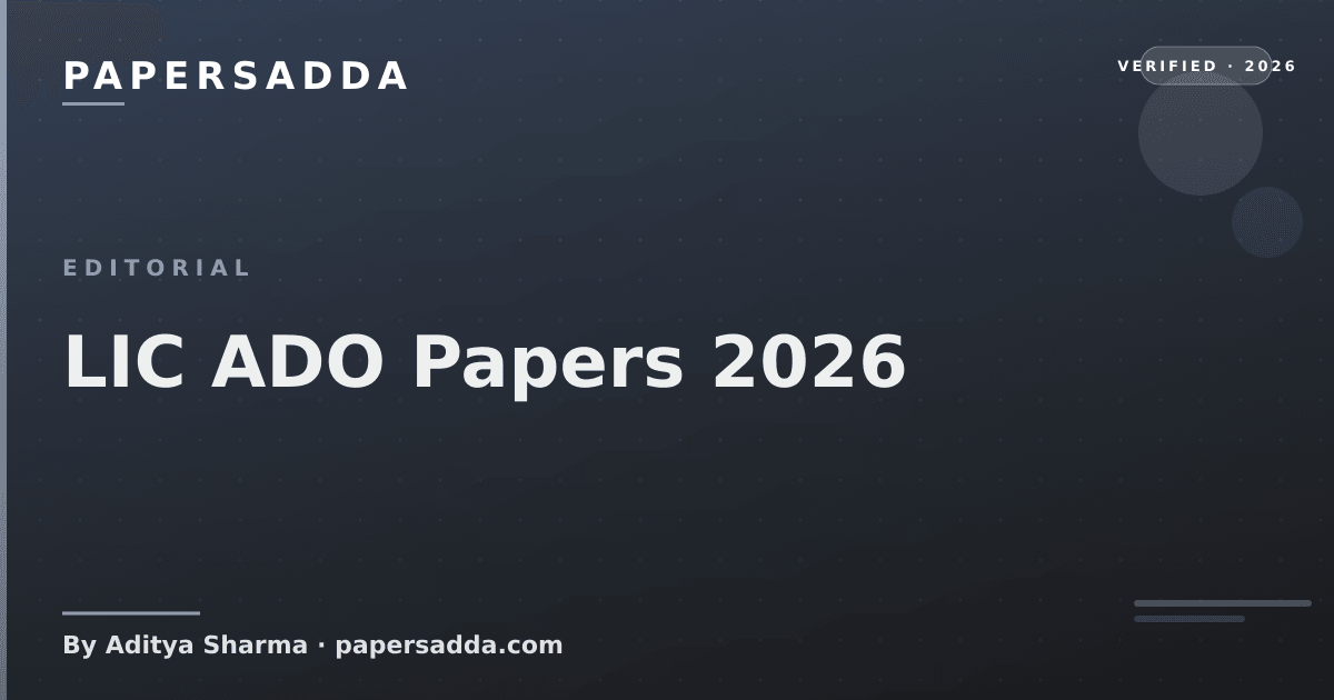 Lic Rashid Paper LIC ADO Papers 2026 | PA